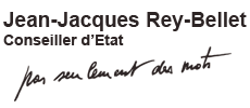 Jean-Jacques Rey-Bellet – Conseiller d'Etat